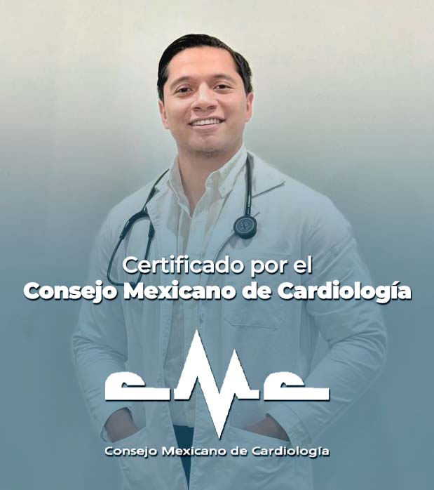 Diseño Dr. Rosemberg Pinto con Logo del Consejo Mexicano de Cardiología